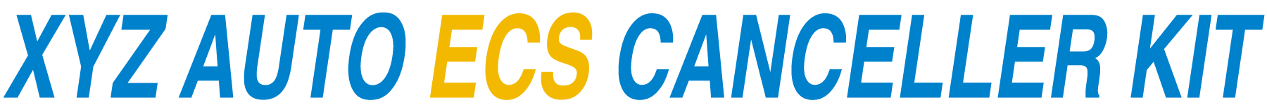 XYZ AUTO ECS CANCELLER KIT